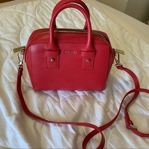 Furla Red Mini Satchel